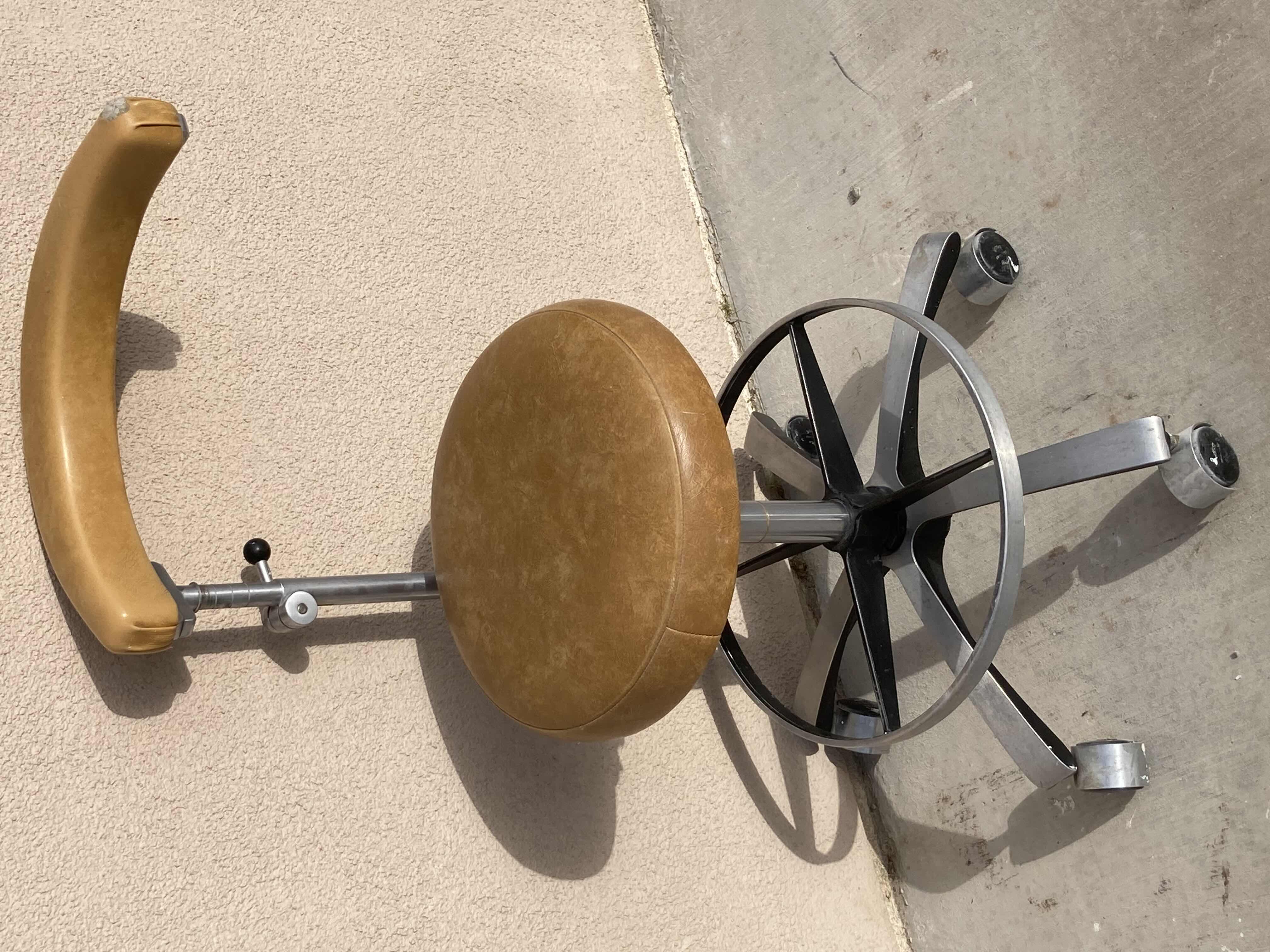 Photo 1 of DENTAL ROLLING SWIVEL CHAIR 24” X 23” H34.5”