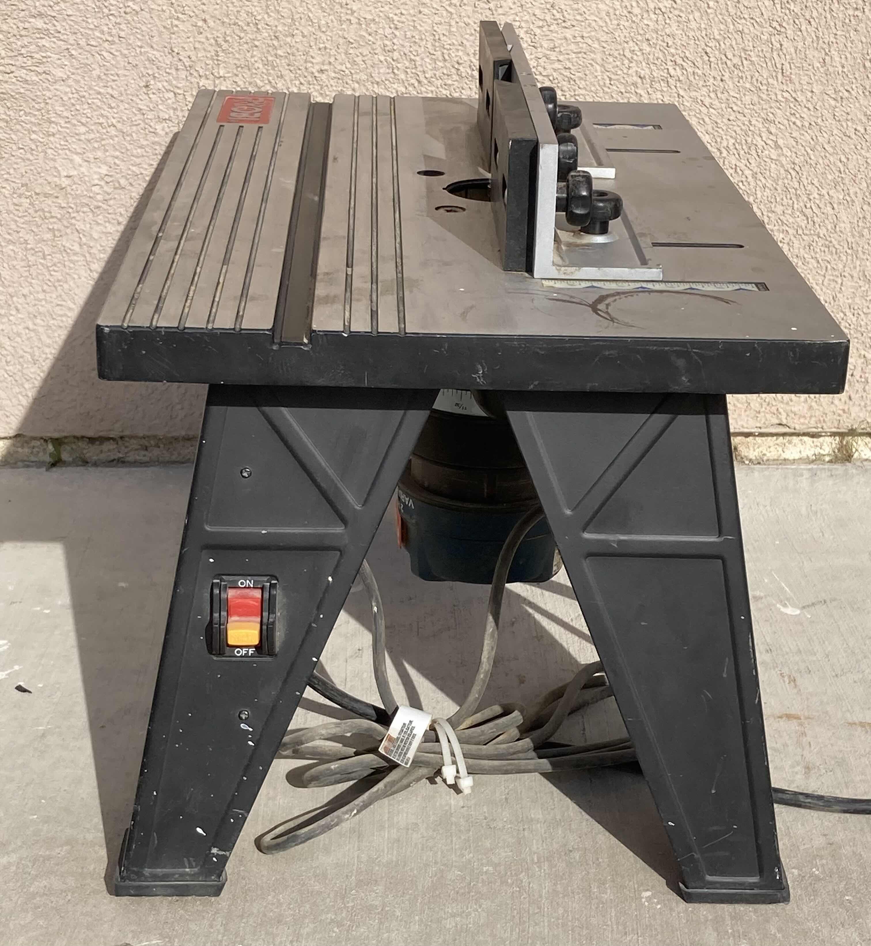Photo 1 of RYOBI ROUTER TABLE MODEL RT101