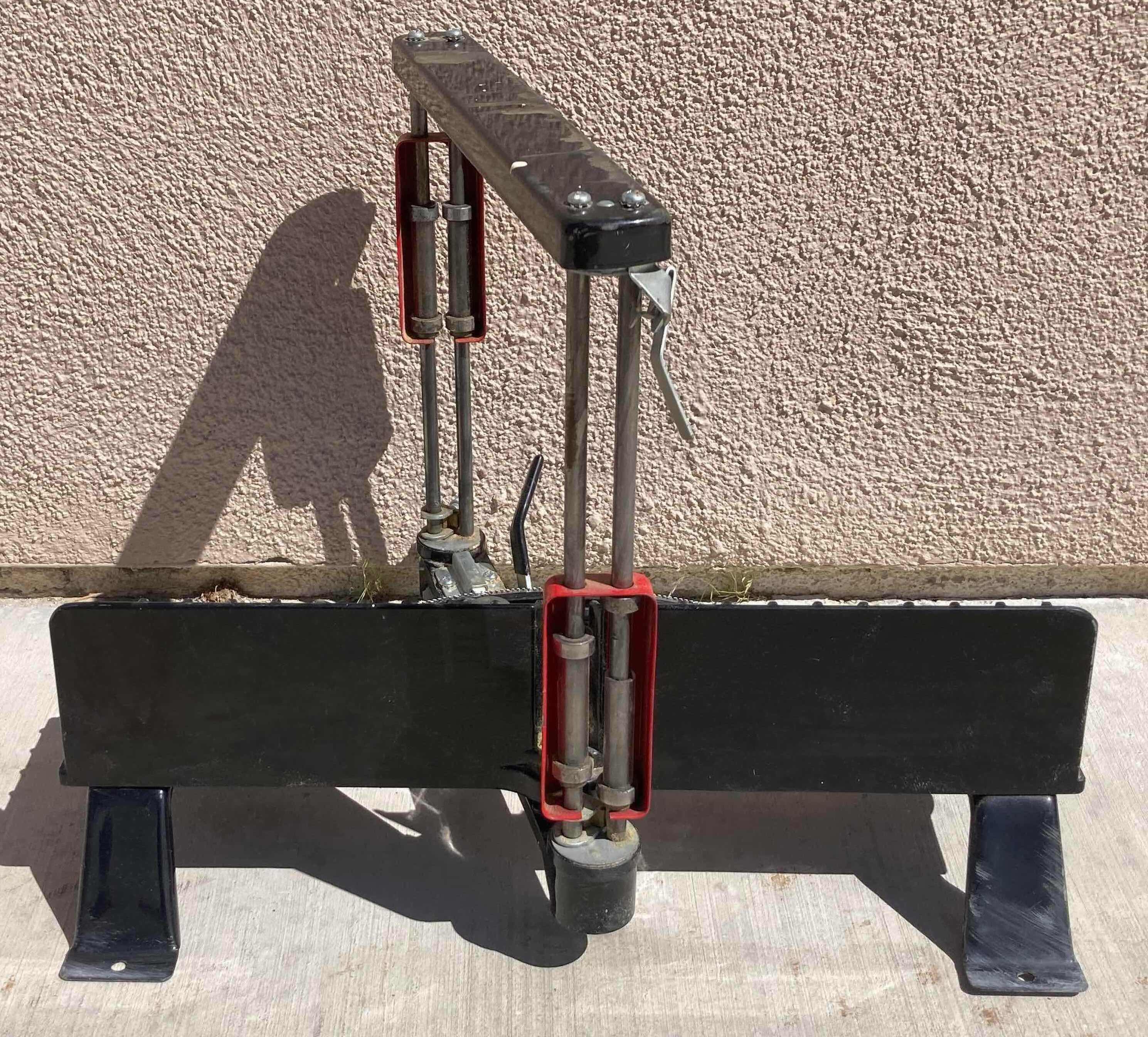 Photo 1 of HEMPE MANUAL PRECISION MITER SAW TABLE MOUNT 19” X 9” H14”