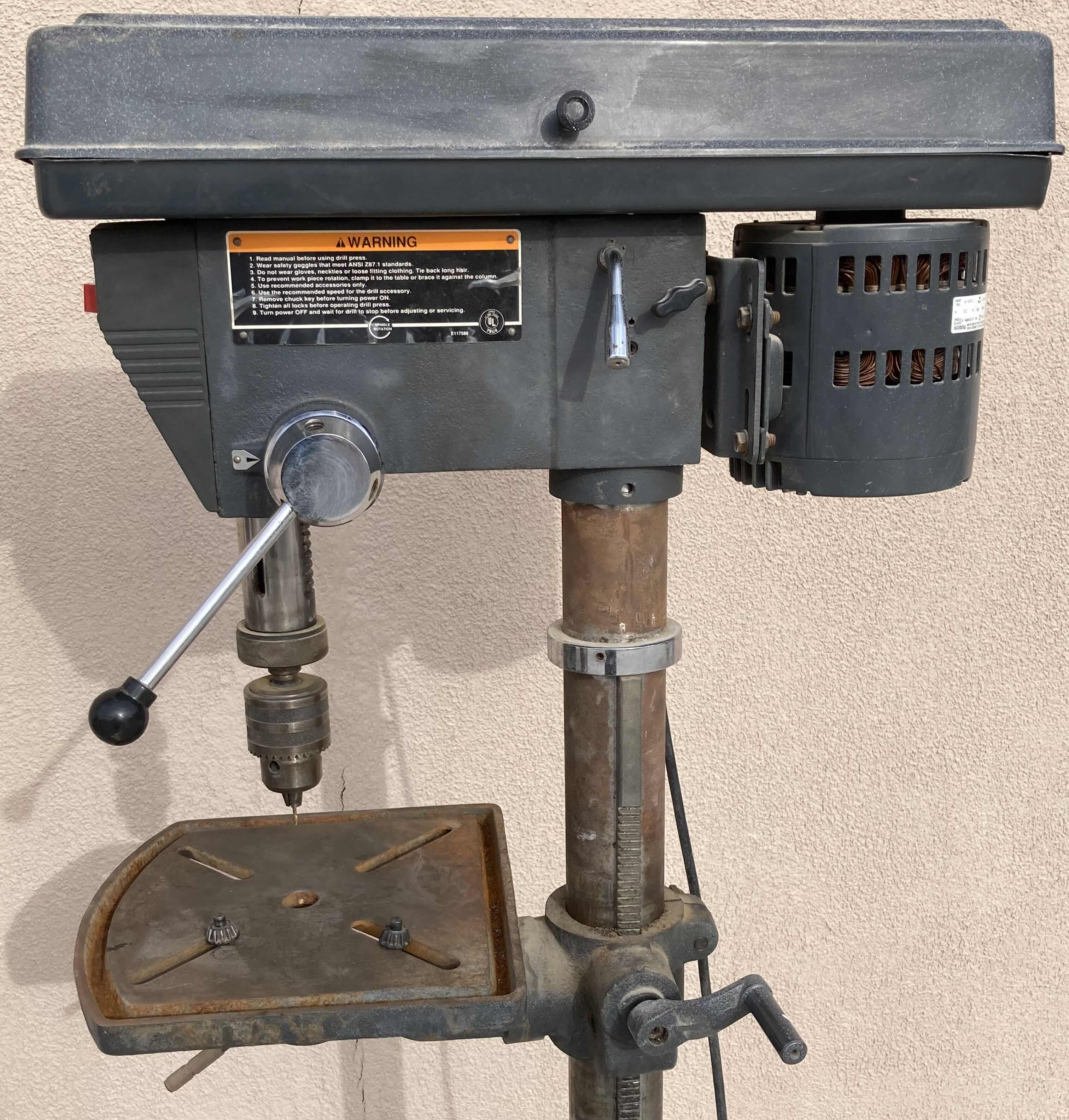 Photo 1 of CRAFTSMAN 15” DRILL PRESS SWIVEL TILT TABLE MODEL 113213151