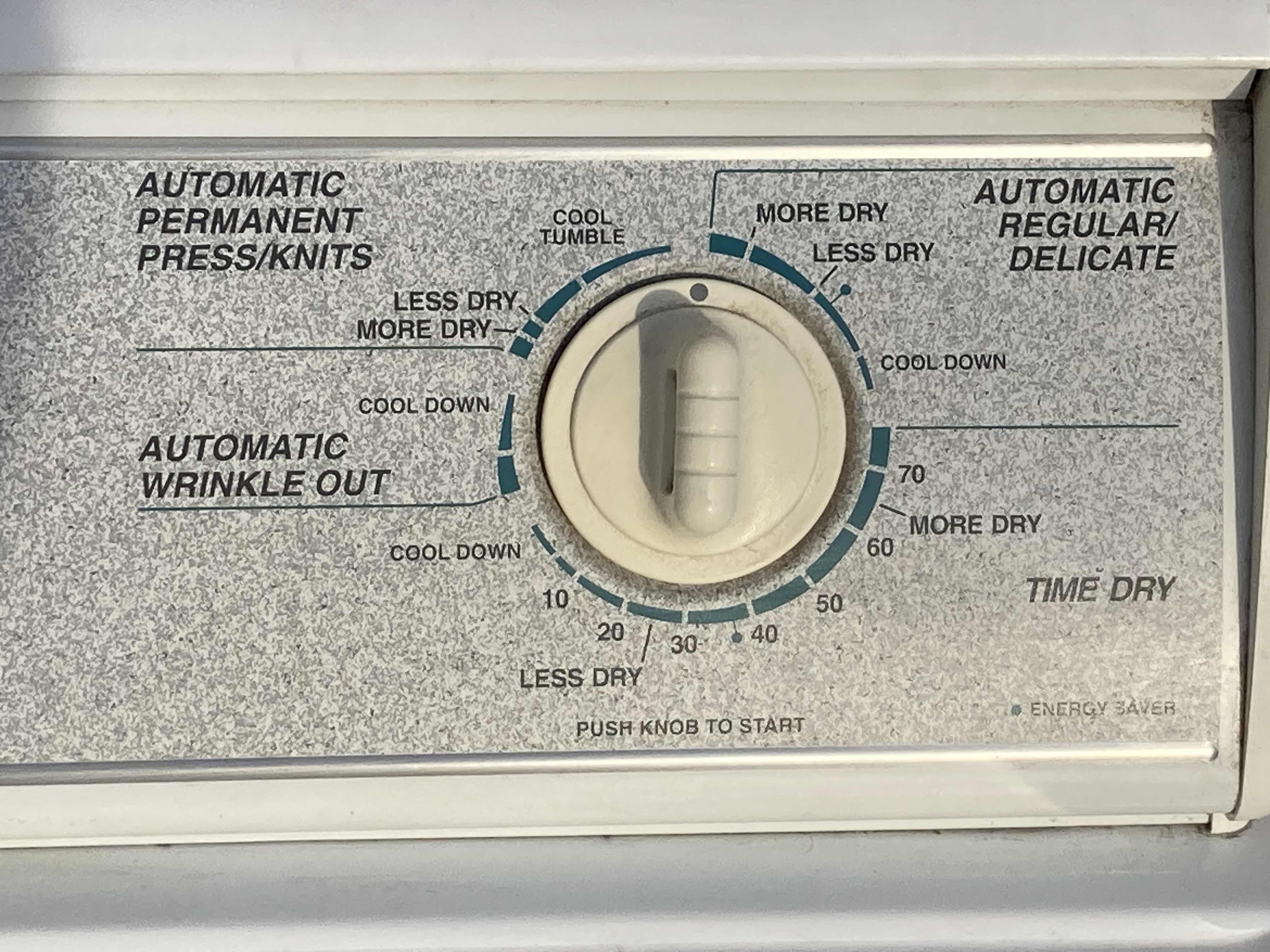 Photo 5 of AMANA COMMERCIAL QUALITY GAS DRYER MODEL LGA30AW