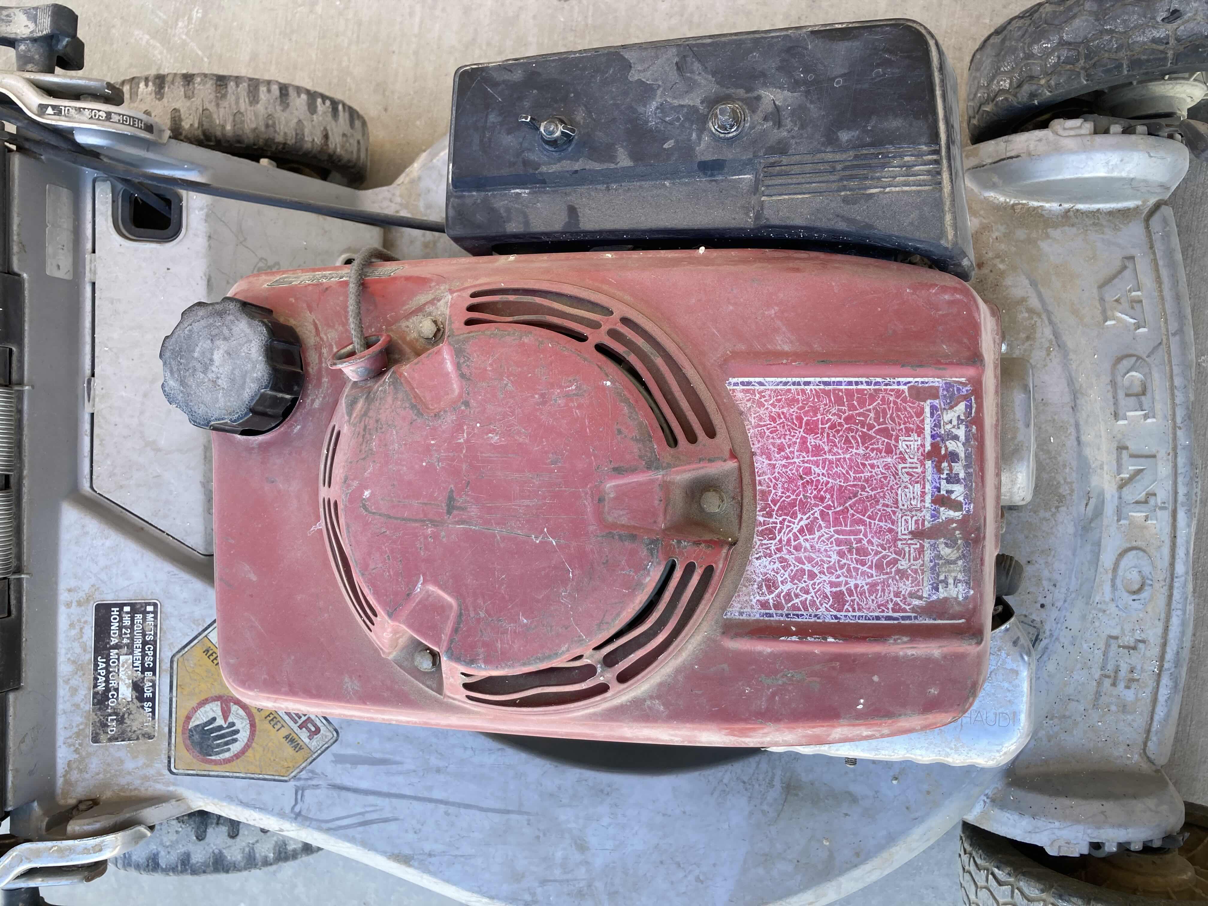 Photo 1 of HONDA HR214 LAWN MOWER