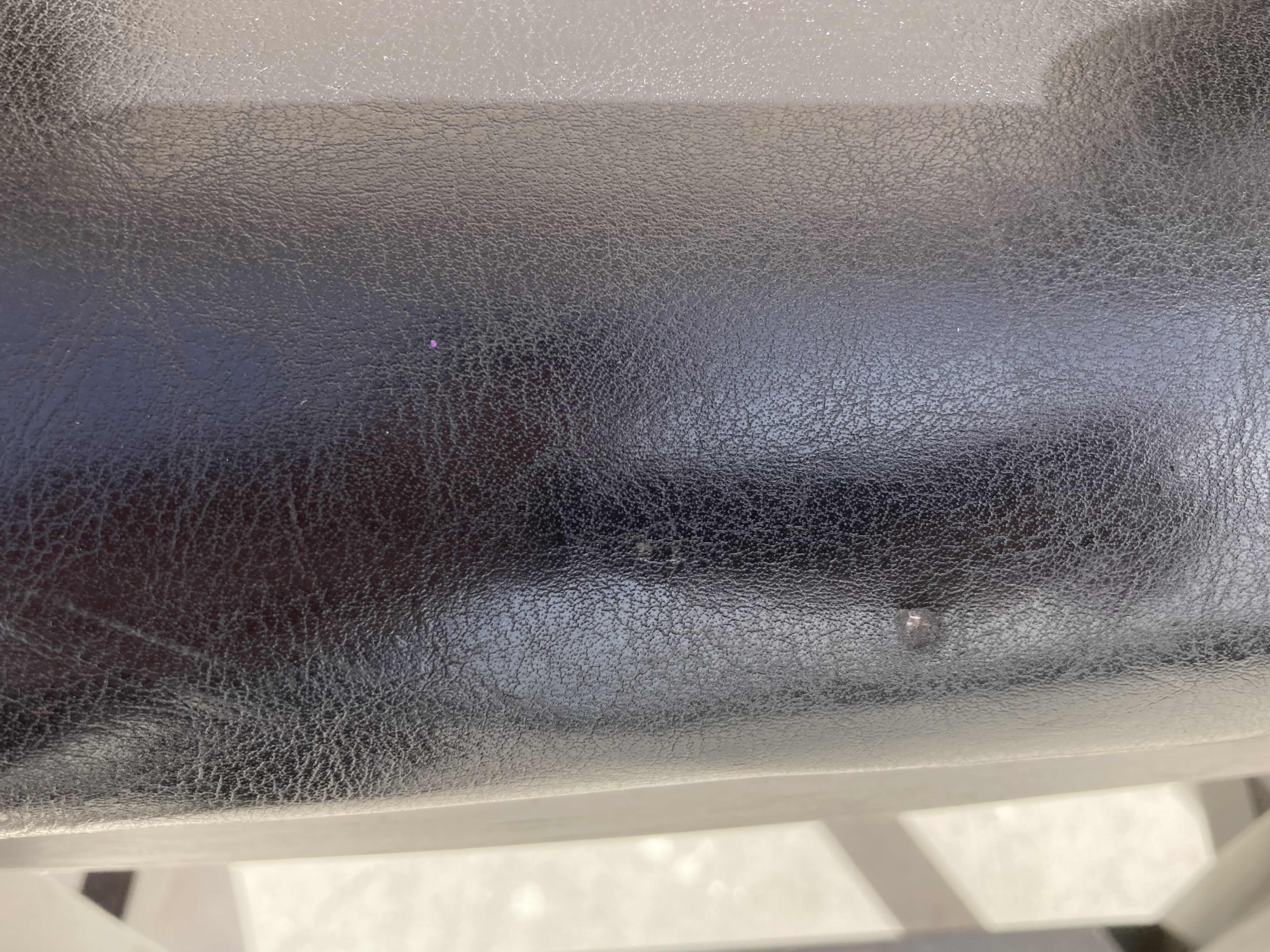 Photo 8 of ASHLEY FURNITURE CARLYLE COLLECTION BLACK WOOD FINISH BAR STOOLS SET OF 3 19” X 17” H40”