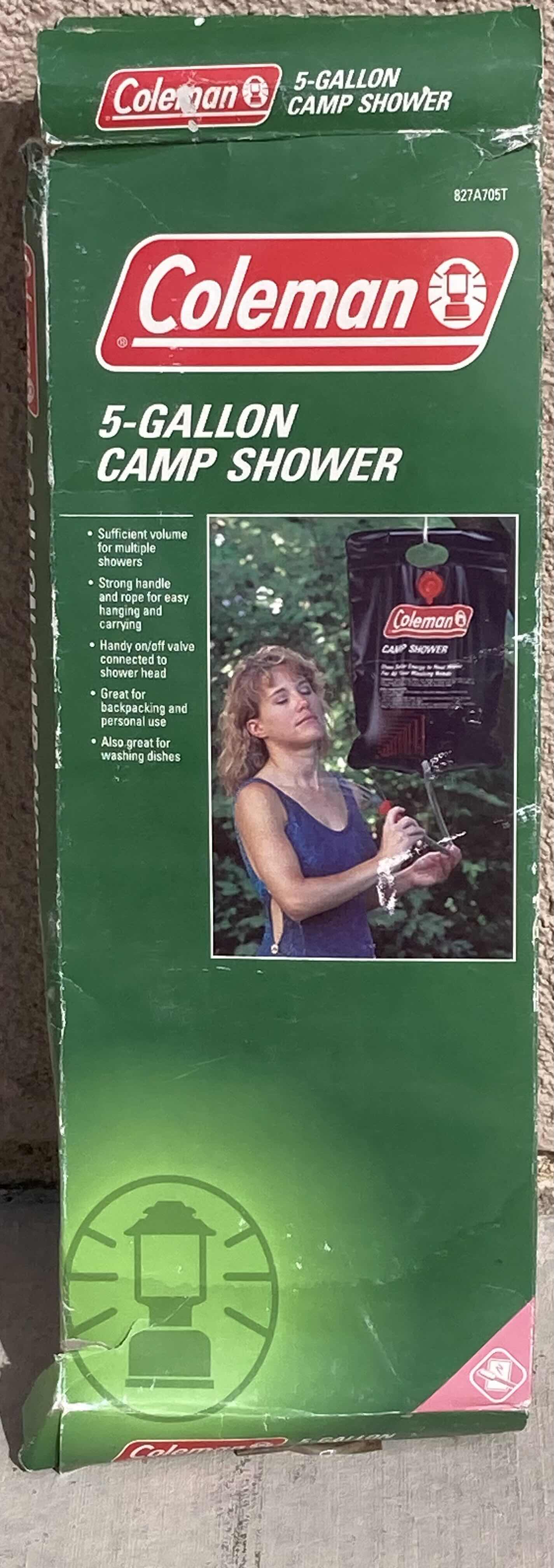 Photo 1 of COLEMAN 5GAL CAMP SHOWER