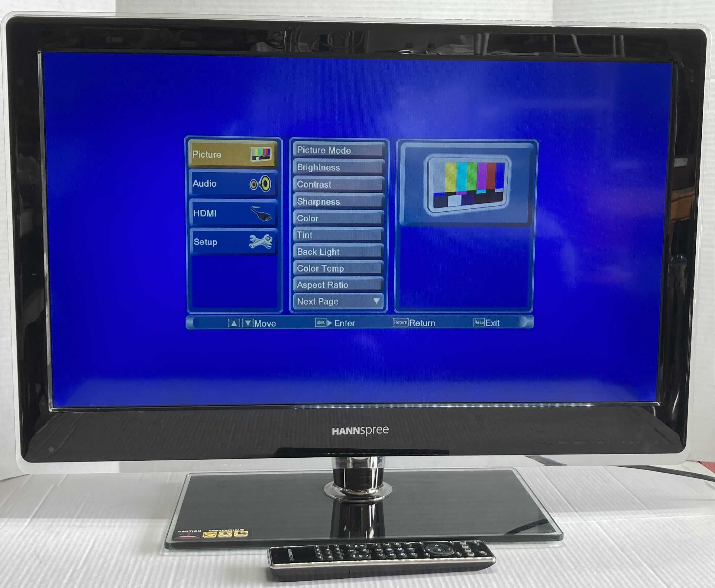 Photo 1 of HANNSPREE 31” TV W REMOTE