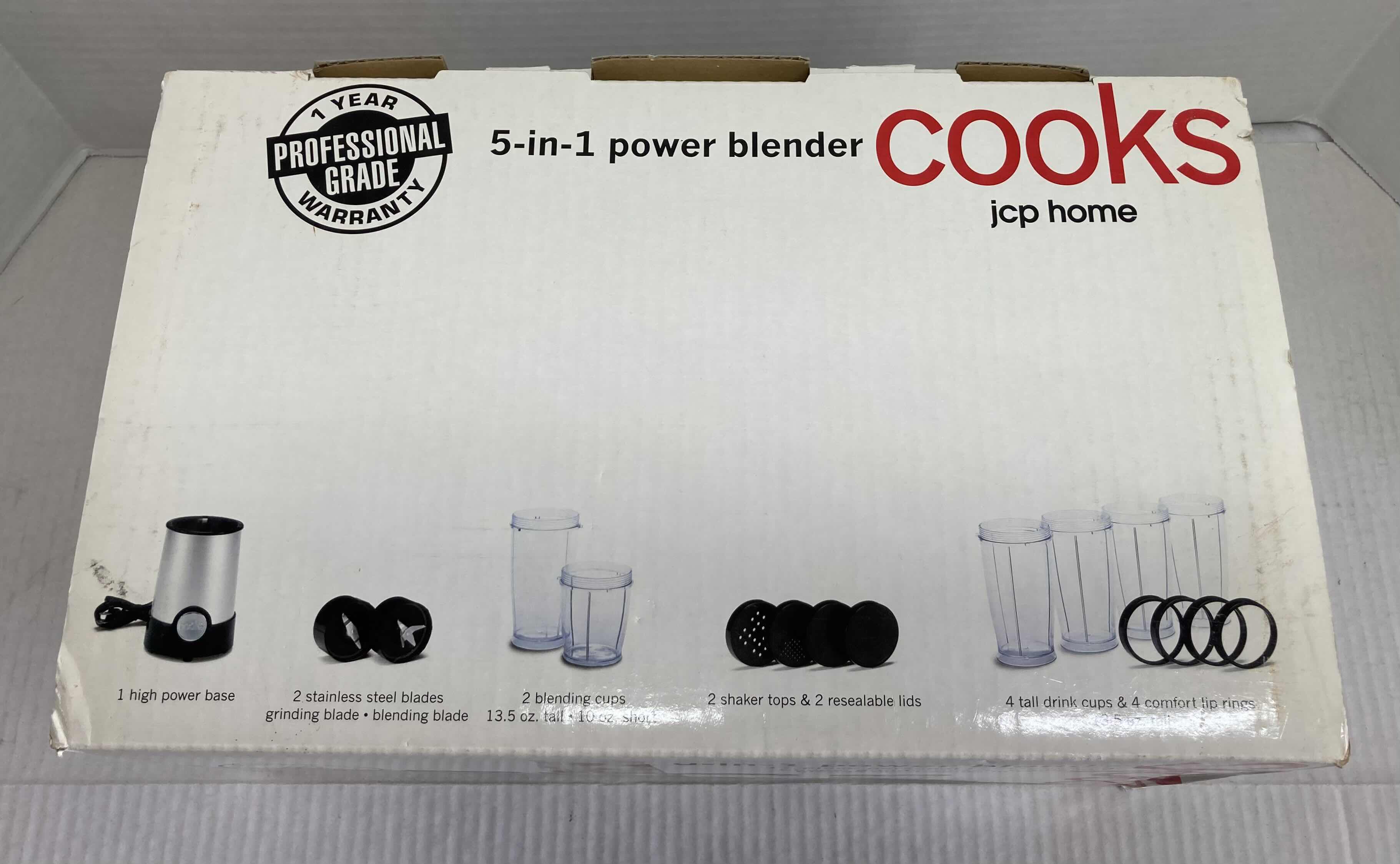 Photo 1 of NEW COOKS 5-IN-1 POWER BLENDER 