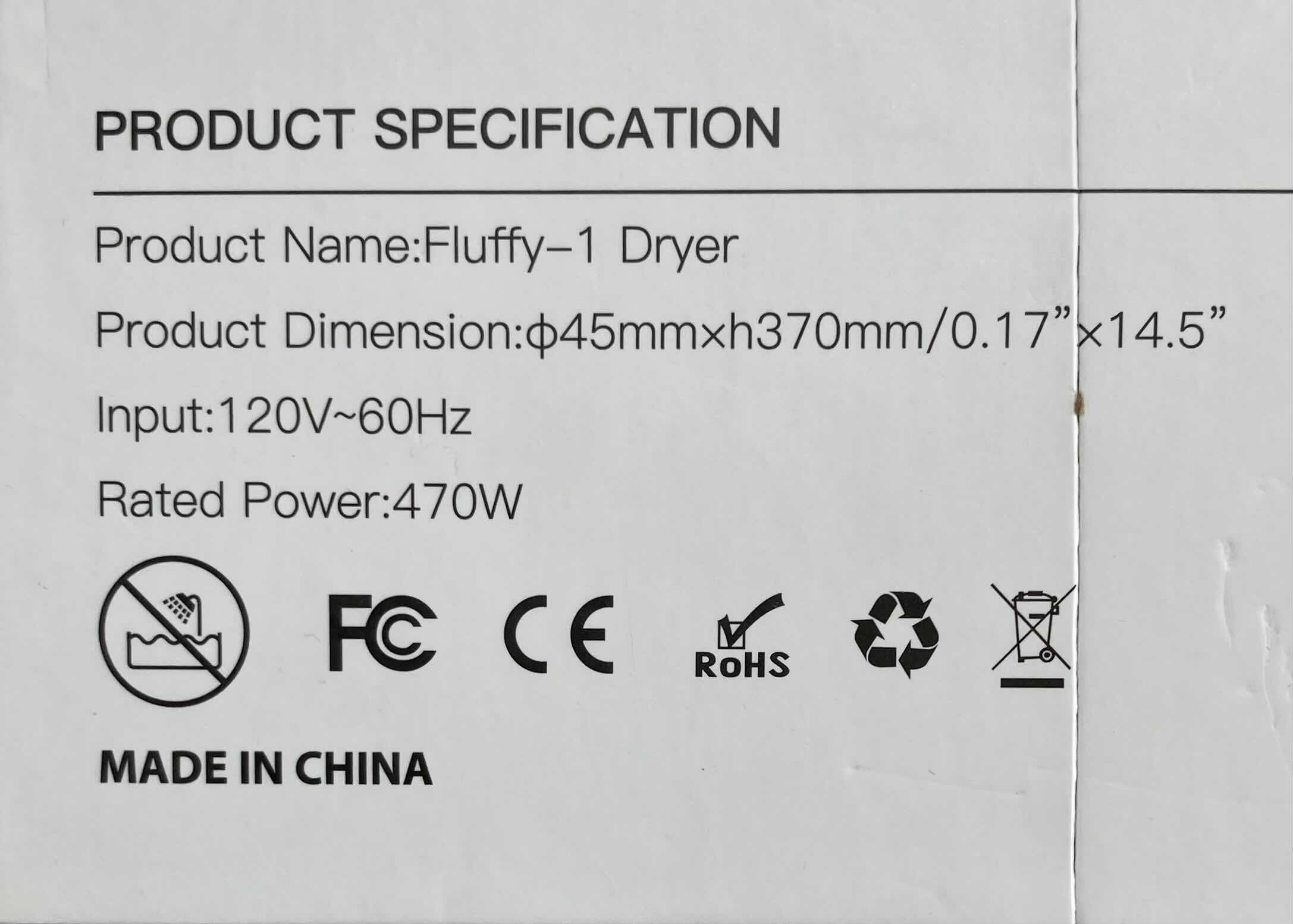Photo 1 of NEW UAH FLUFFY-1 ANIMAL HAIR DRYER (3 HEAD PIECE)