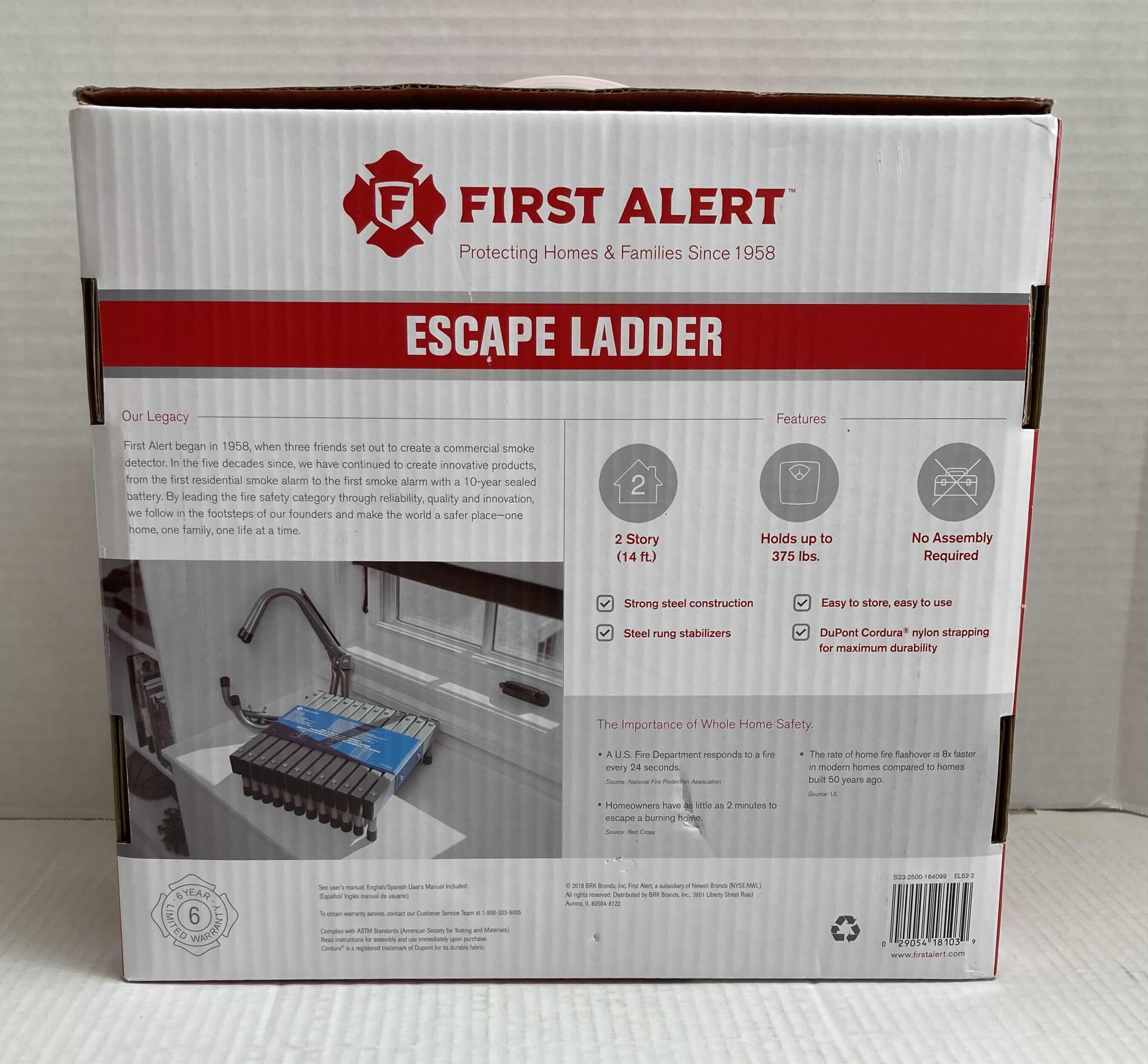 Photo 1 of NEW FIRST ALERT ESCAPE LADDER 14’