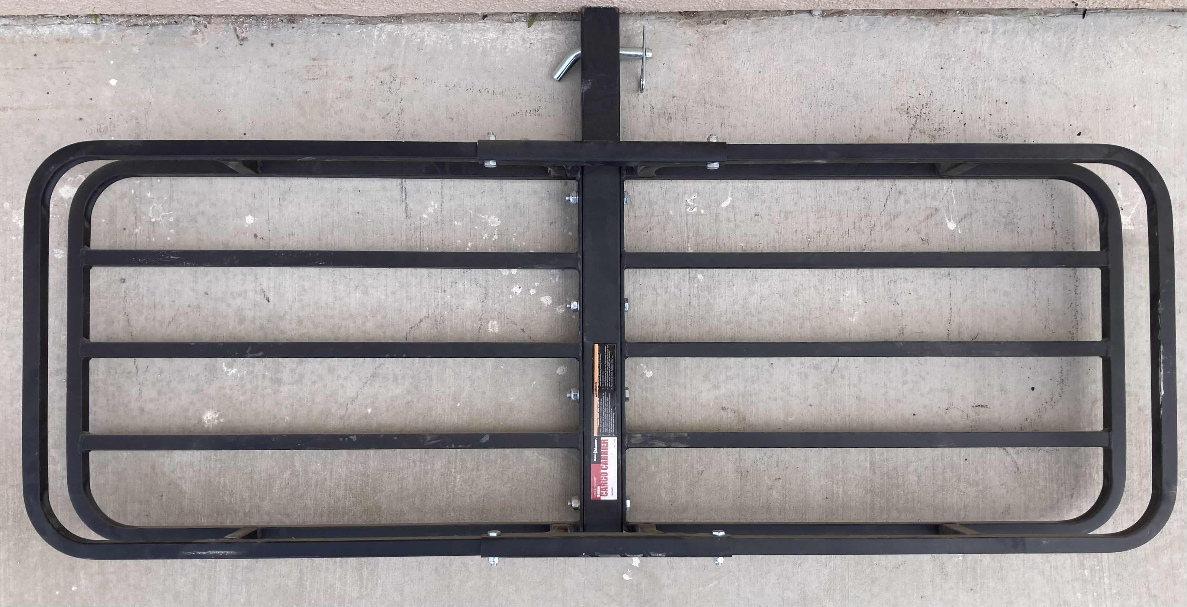 Photo 3 of HAUL MASTER DELUXE CARGO CARRIER 500LB CAPACITY 53.5” X 28” H6” (MODEL 69623)