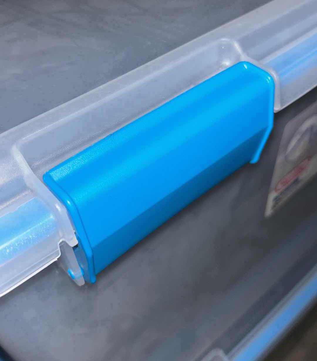 Photo 3 of STERILITE 54 QT GASKET BOX STORAGE BIN W LATCHED LIDS (2)