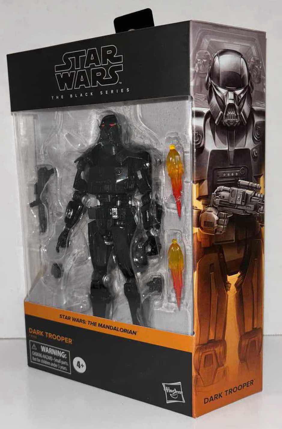Photo 1 of NEW STAR WARS THE BLACK SERIES ACTION FIGURE & ACCESSORIES, STAR WARS: THE MANDALORIAN “DARK TROOPER” (1)