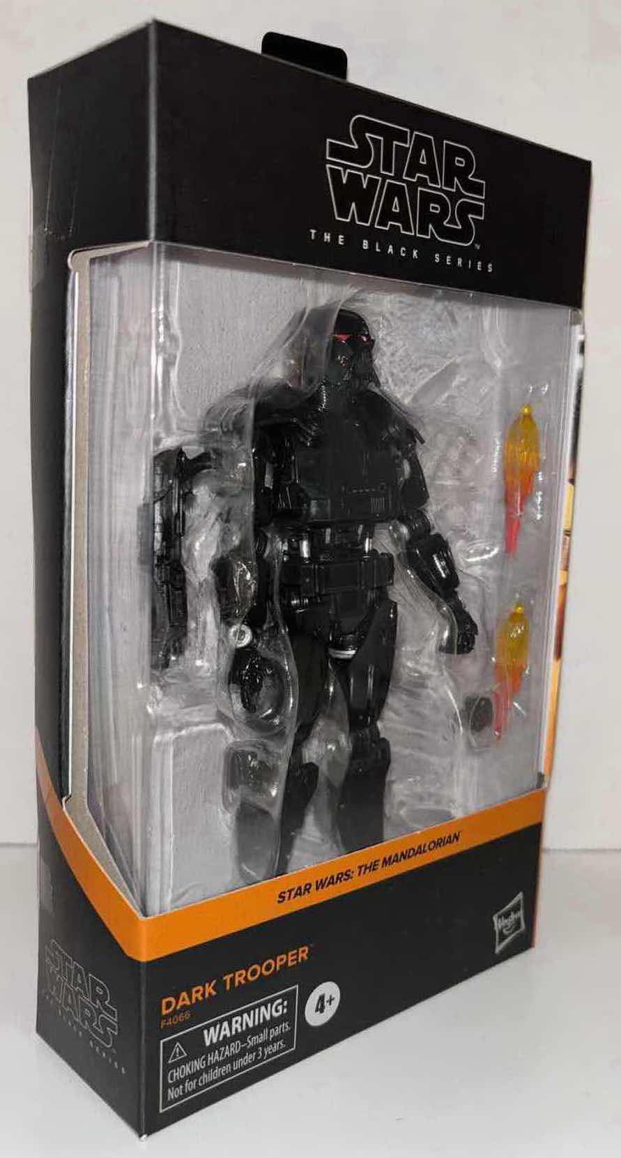 Photo 1 of NEW STAR WARS THE BLACK SERIES ACTION FIGURE & ACCESSORIES, STAR WARS: THE MANDALORIAN “DARK TROOPER” (1)