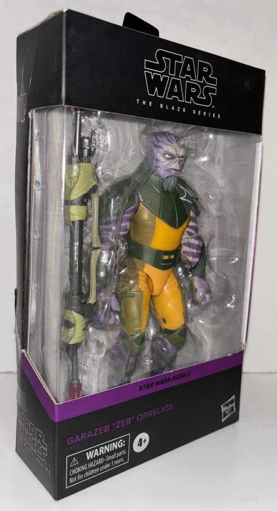 Photo 1 of NEW STAR WARS THE BLACK SERIES ACTION FIGURE & ACCESSORIES, STAR WARS REBELS “GARAZEB ZEB ORRELIOS” (1)