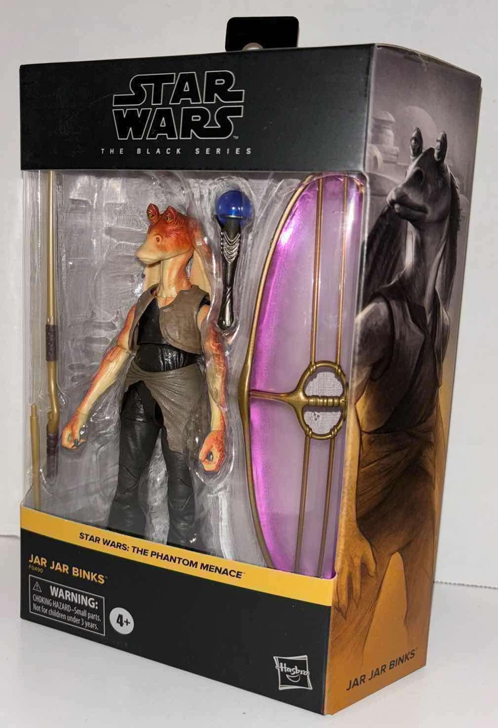 Photo 1 of NEW STAR WARS THE BLACK SERIES ACTION FIGURE & ACCESSORIES, STAR WARS: THE PHANTOM MENACE “JAR JAR BINKS” (1)