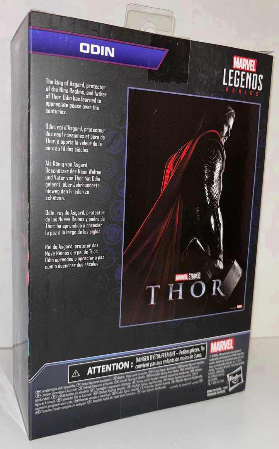 Photo 1 of NEW MARVEL STUDIOS THOR LEGENDS SERIES ACTION FIGURE & ACCESSORIES, THE INFINITY SAGA “ODIN” (1)