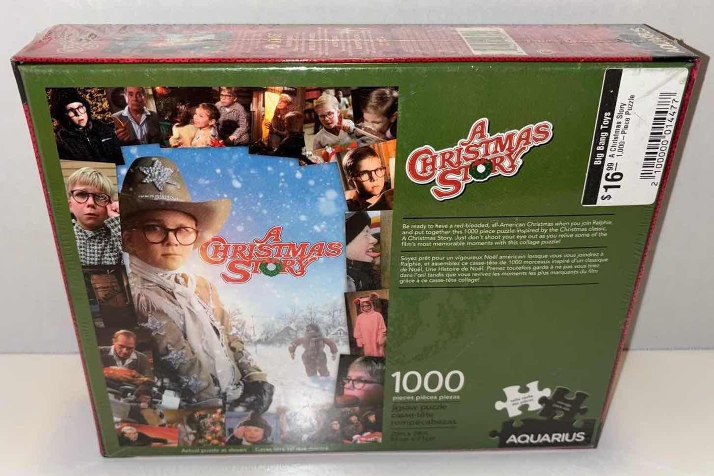 Photo 1 of NEW AQUARIUS 1000 PC JIGSAW PUZZLE “A CHRISTMAS STORY” (1)