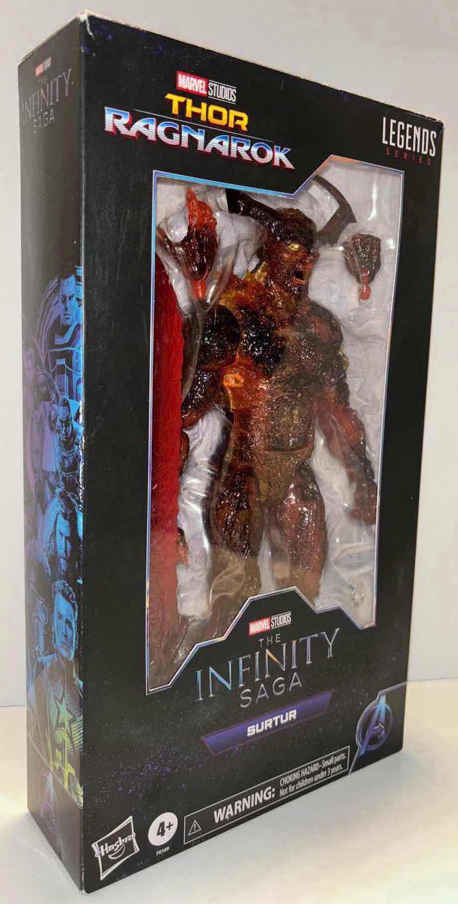 Photo 1 of MARVEL STUDIOS THOR RAGNAROK LEGENDS SERIES 12” ACTION FIGURE & ACCESSORIES, THE INFINITY SAGA “SURTUR” (1) **NO RETURNS** SEE NOTES!!
