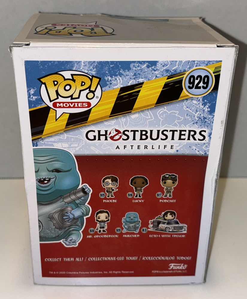 Photo 1 of NEW FUNKO POP! MOVIES VINYL FIGURE, GHOSTBUSTERS AFTERLIFE #929 MUNCHER (1) **NO RETURNS**