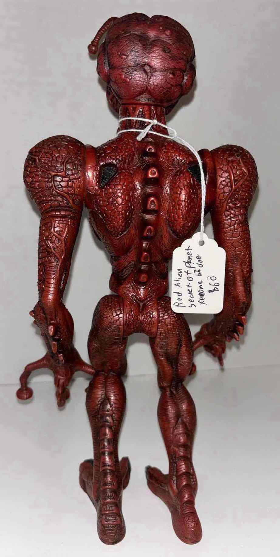 Photo 1 of 2003 G.I. JOE ADVENTURE TEAM SECRET OF PLANET XENOME “RED ALIEN” (12” FIGURE) **NO RETURNS**