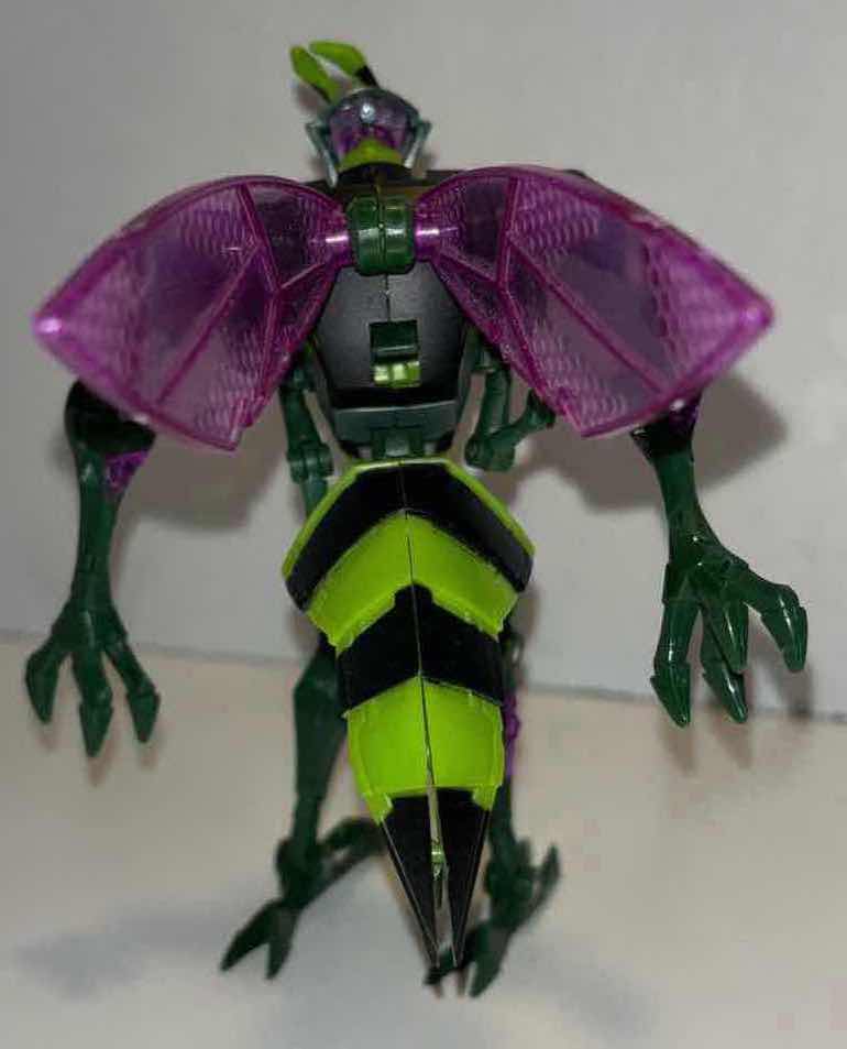 Photo 1 of 2008 TRANSFORMERS ANIMATED DECEPTICON DELUXE CLASS ACTION FIGURE, “WASPINATOR” **NO RETURNS**