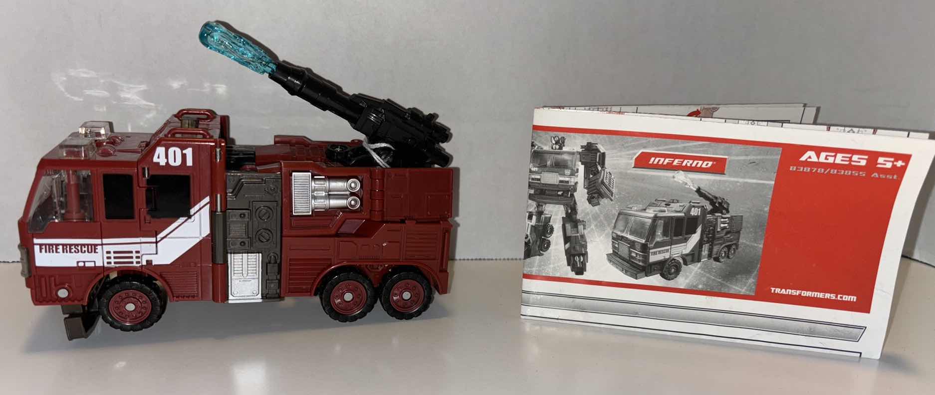 Photo 1 of 2008 TRANSFORMERS UNIVERSE VOYAGER CLASS ACTION FIGURE, AUTOBOT “INFERNO” **NO RETURNS**