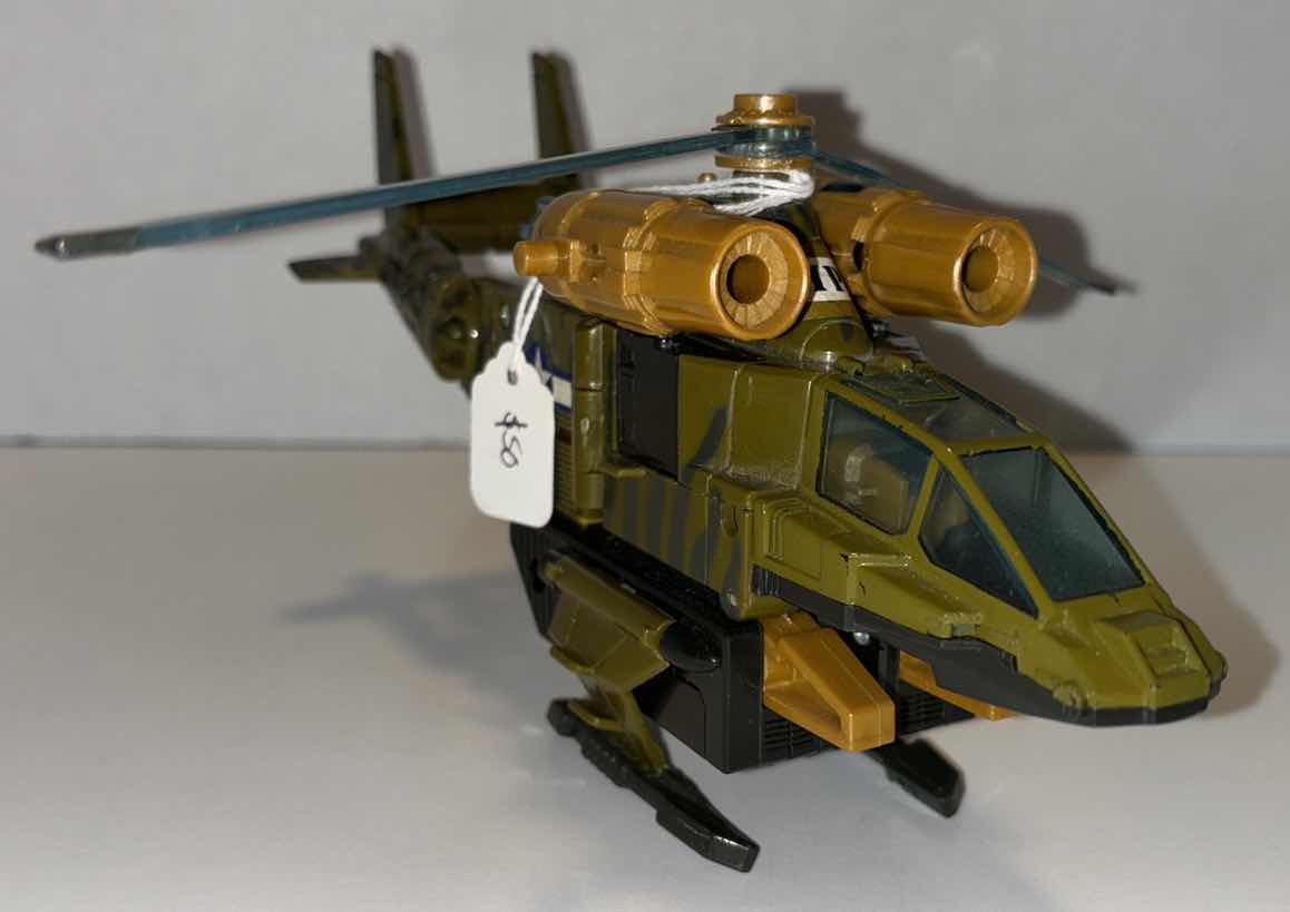 Photo 1 of 1996 HASBRO TAKARA TOMY TRANSFORMERS MACHINE WARS ACTION FIGURE, “SANDSTORM” HELICOPTER