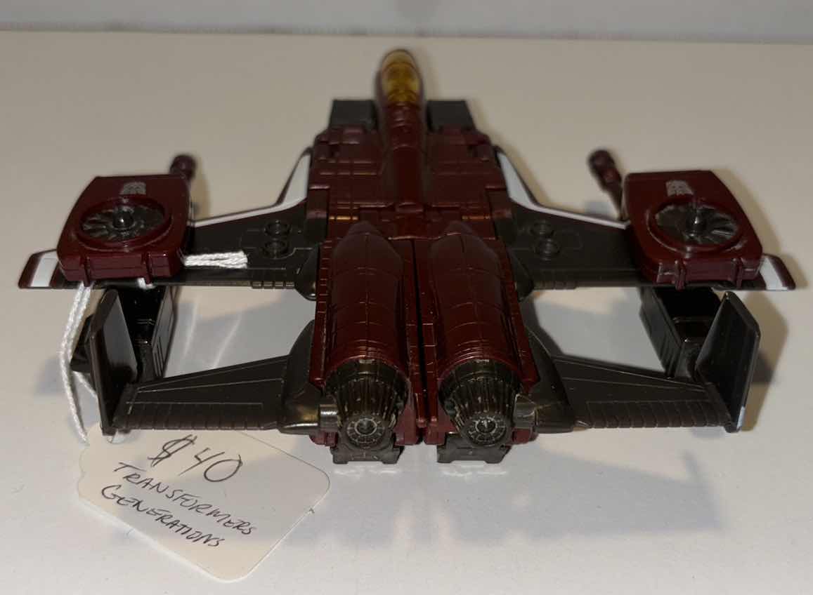 Photo 1 of 2000 HASBRO TRANSFORMERS GENERATIONS DECEPTICON ACTION FIGURE, “THRUST” **NO RETURNS**