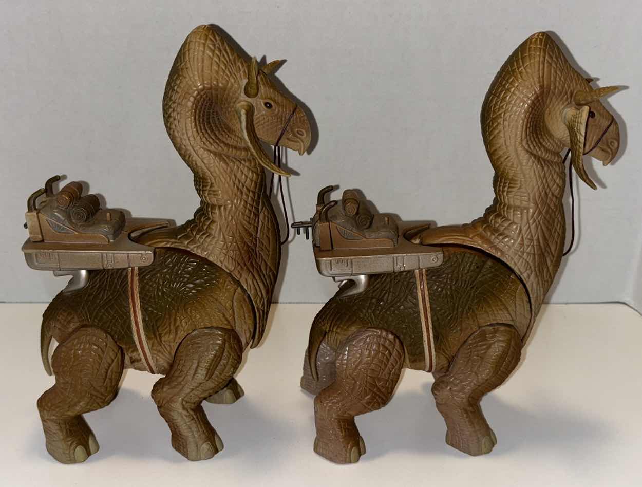 Photo 1 of 1997 HASBRO KENNER STAR WARS 2-PACK 9.25” ACTION FIGURE “RONTO BEAST”  (BOTH COMPLETE) **NO RETURNS**