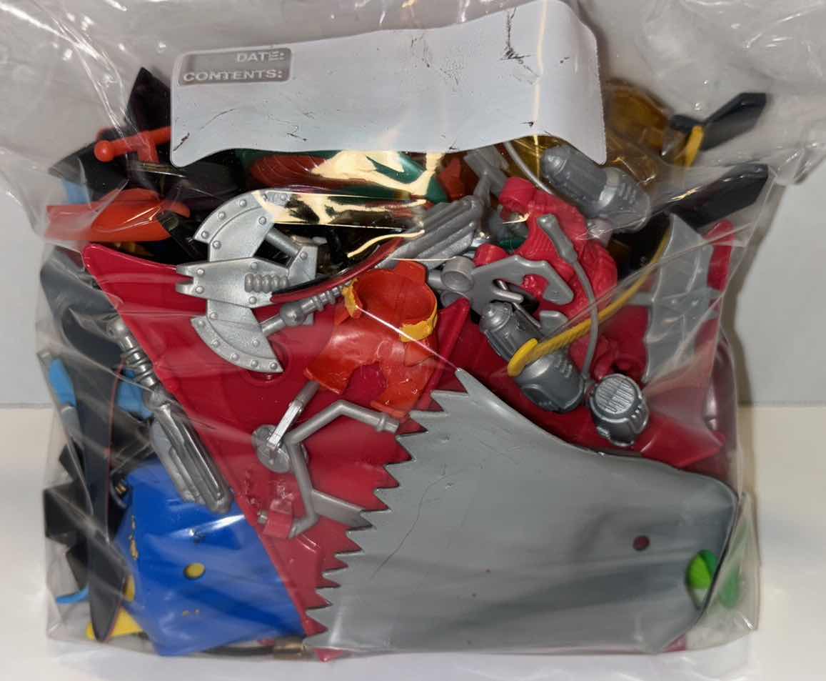 Photo 1 of DC BATMAN 57 VARIOUS ACTION FIGURES & BAG OF CAPES, WEAPONS & ACCESSORIES **NO RETURNS**