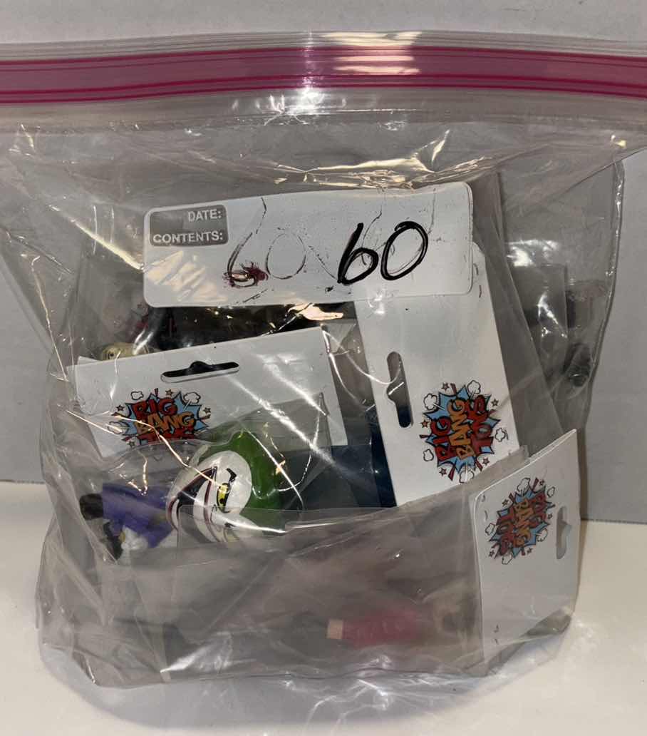 Photo 1 of $50-$60 VALUE MYSTERY GRAB BAG OF $5 & $10 ACTION FIGURES, FIGURES WILL VARY, PICTURES ARE JUST EXAMPLES **NO RETURNS**