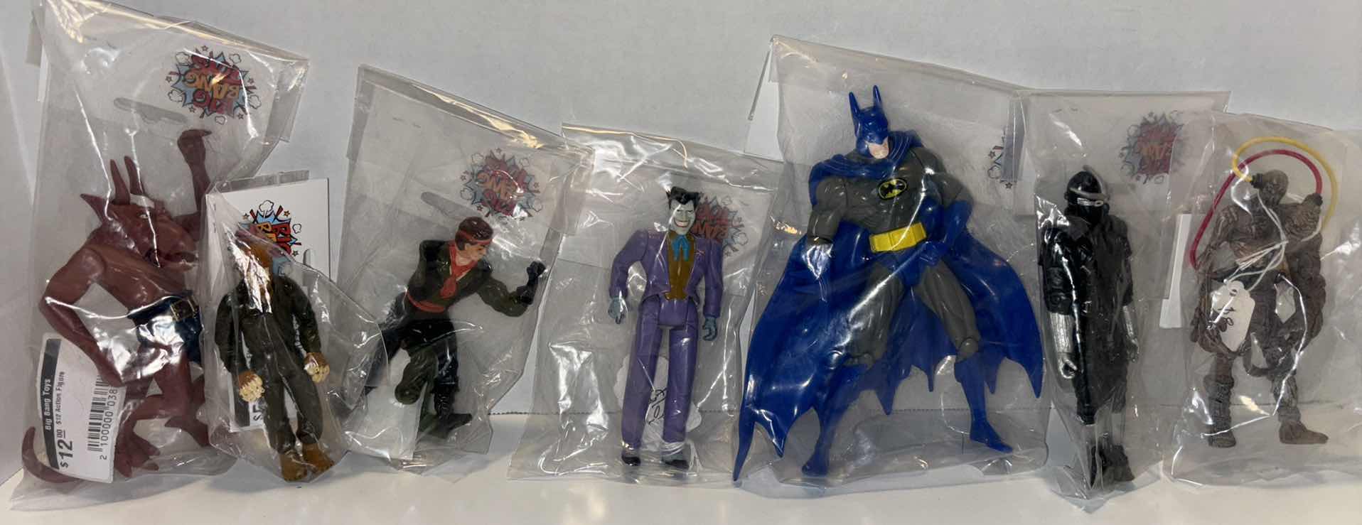 Photo 1 of $50-$60 VALUE MYSTERY GRAB BAG OF $5 & $10 ACTION FIGURES, FIGURES WILL VARY, PICTURES ARE JUST EXAMPLES **NO RETURNS**