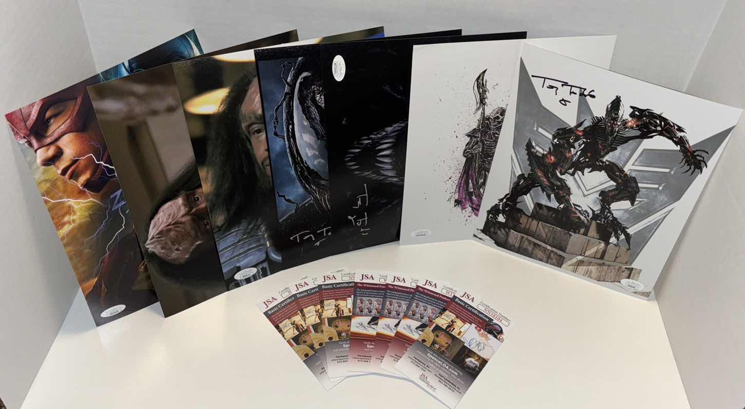 Photo 1 of 7 PC SET TONY TODD SIGNED 8X10 PHOTOS, W JSA COA AUTOGRAPHS