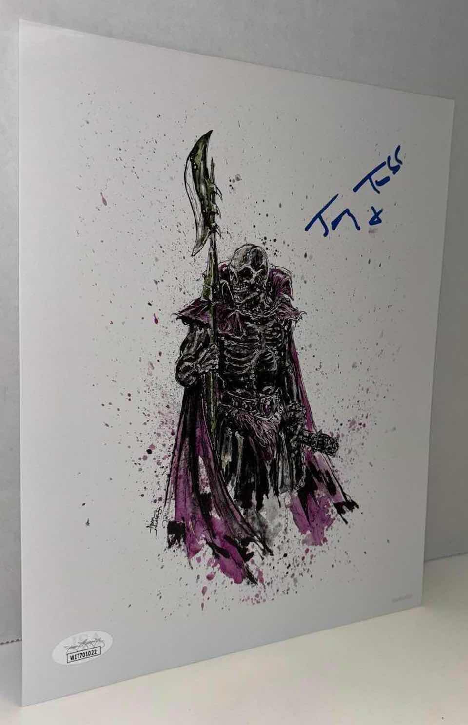 Photo 1 of 4 PC SET TONY TODD SIGNED 8X10 PHOTOS, W JSA COA AUTOGRAPHS