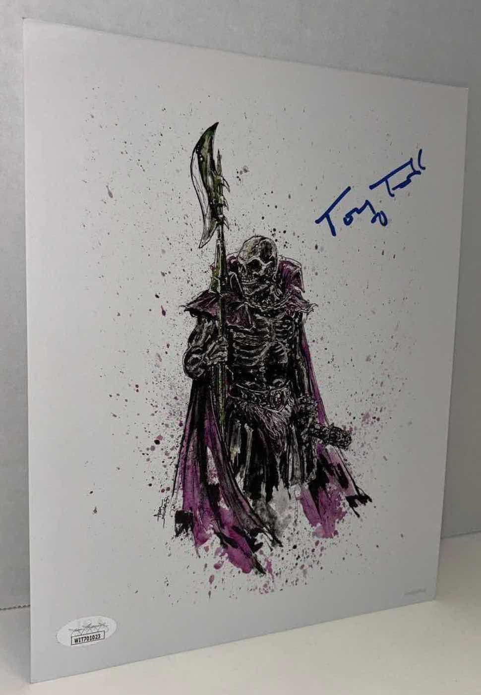 Photo 1 of 4 PC SET TONY TODD SIGNED 8X10 PHOTOS, W JSA COA AUTOGRAPHS