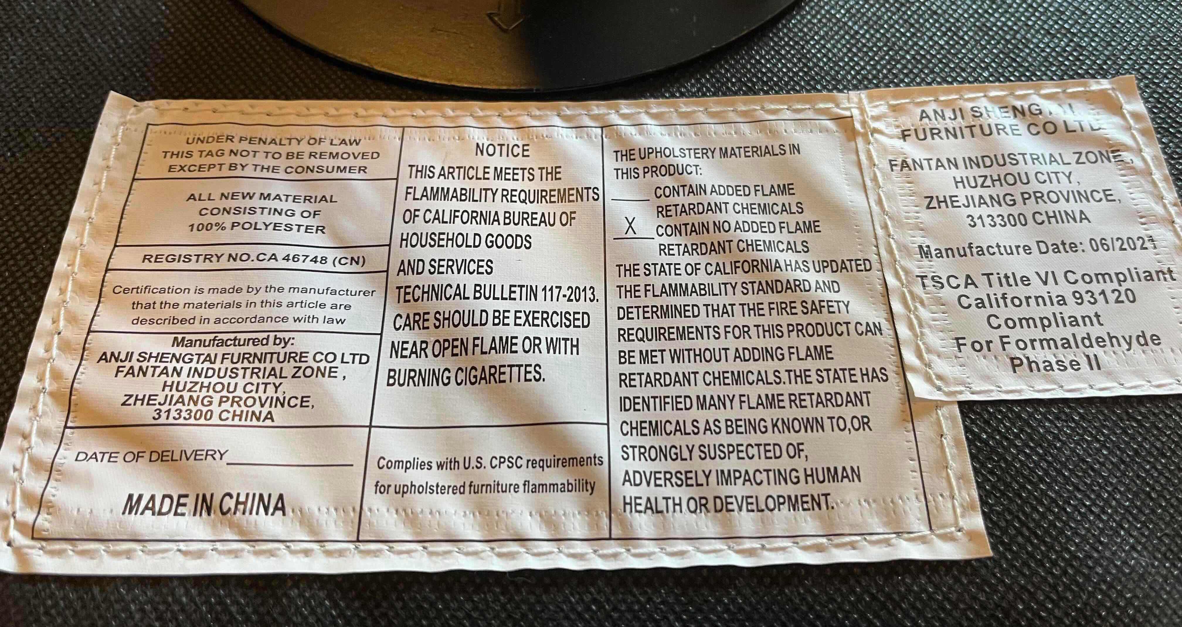 Photo 5 of ANJISHENGTAI FURNITURE WHITE POLYESTER & CHROME ARMLESS ROLLING CHAIR 17” X 18” H34”