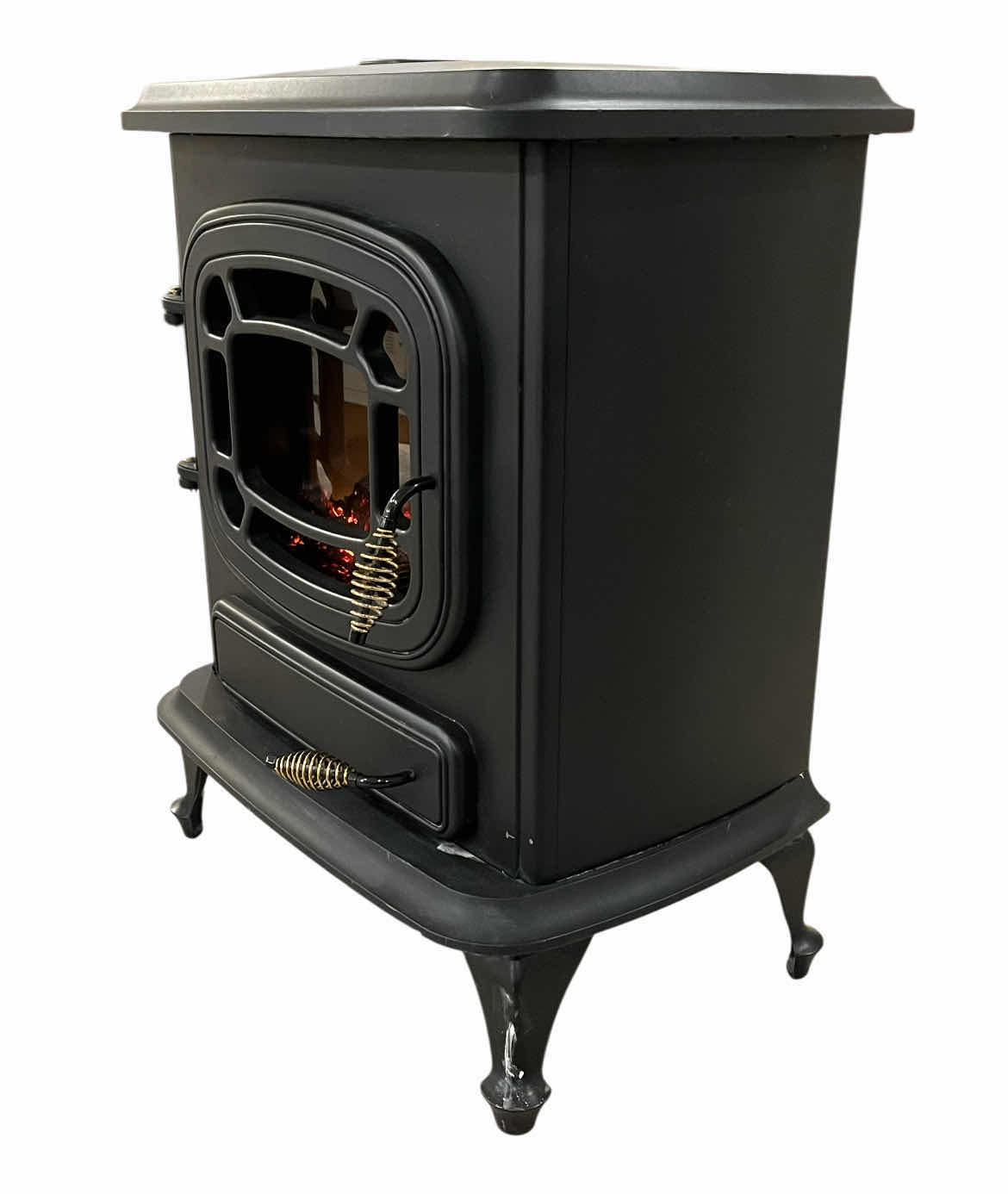 Photo 1 of CAST IRON STOVE STYLE ELECTRIC HEATER MODEL BES-1400C