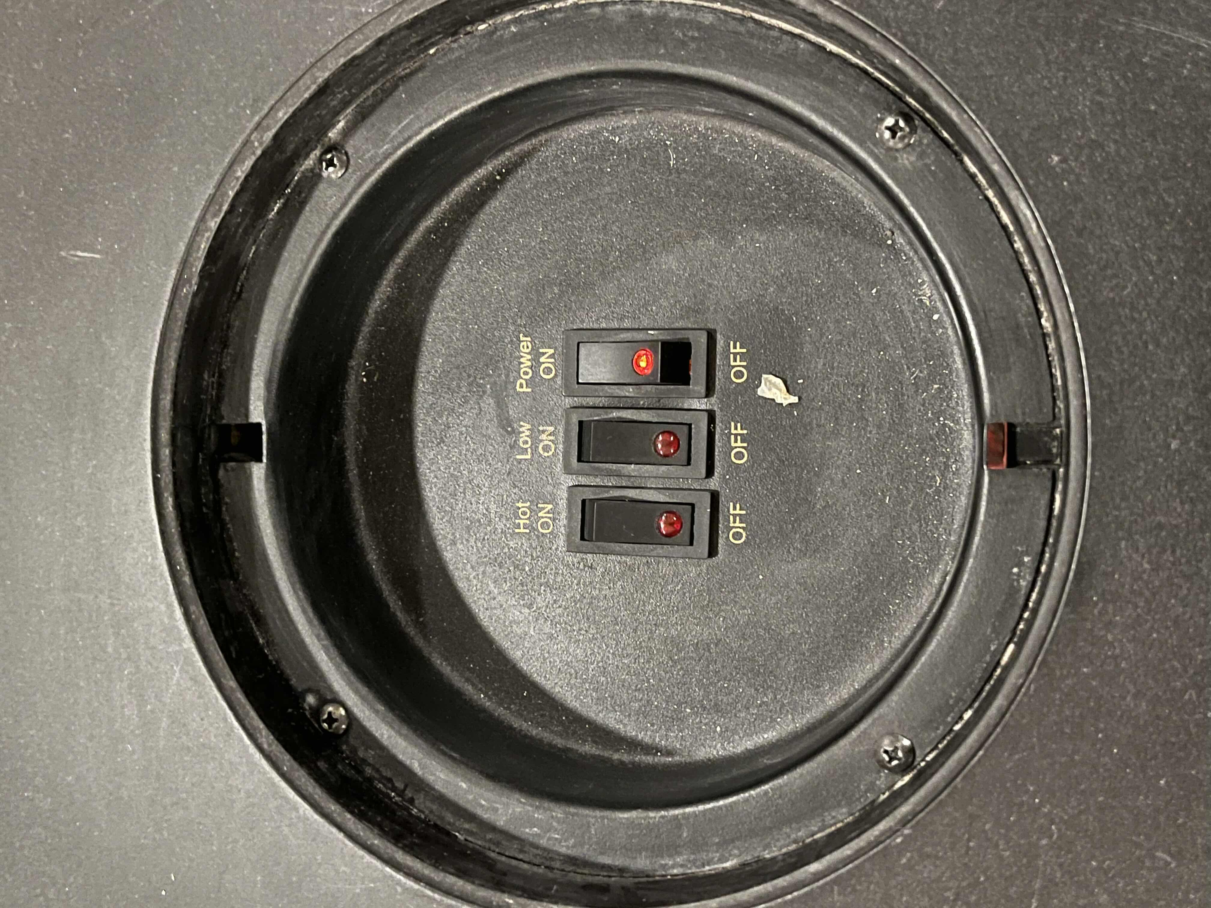 Photo 1 of CAST IRON STOVE STYLE ELECTRIC HEATER MODEL BES-1400C