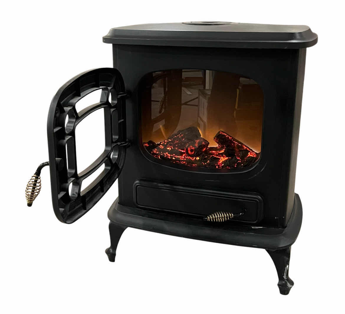 Photo 1 of CAST IRON STOVE STYLE ELECTRIC HEATER MODEL BES-1400C