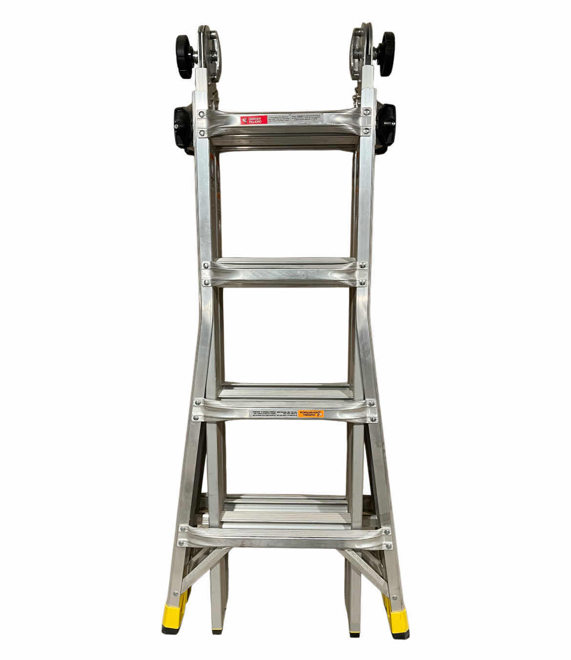Photo 1 of GORILLA LADDER 18FT MULTI-POSITION ALUMINUM EXTENSION LADDER MODEL GLMPXA-18