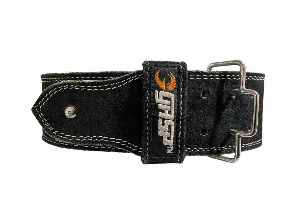 View 2 of GASP HEAVY-DUTY SUEDE LEATHER WEIGHT BELT MENS SIZE LG