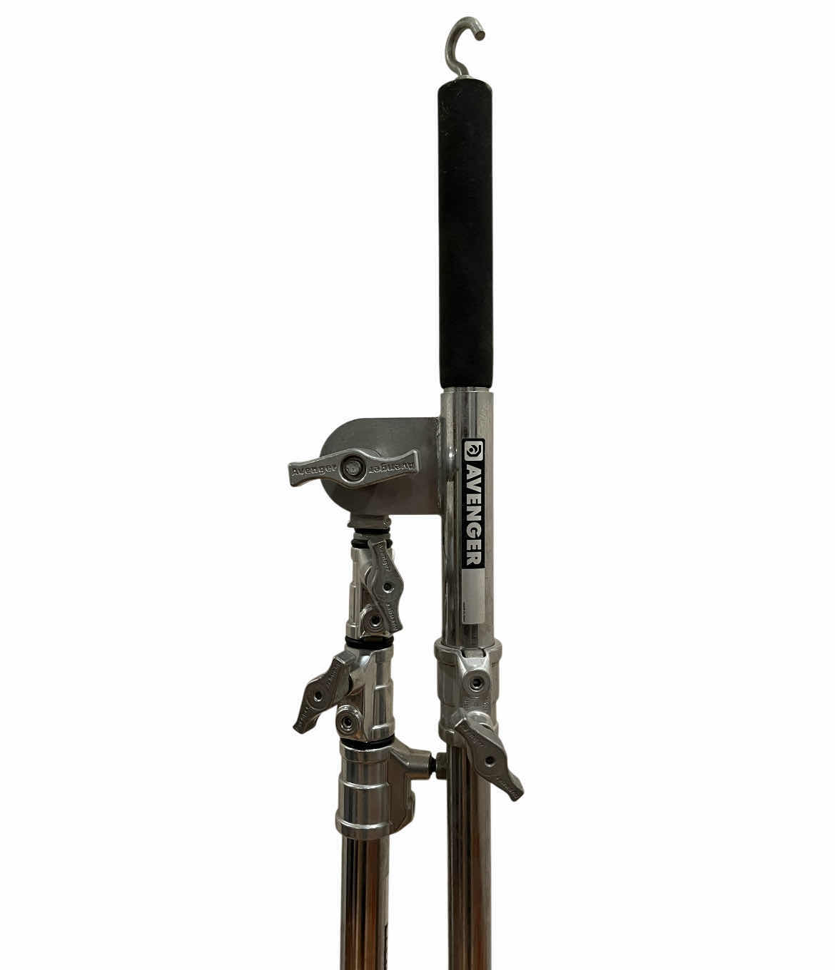 Photo 4 of AVENGER CHROME 11’ TRIPLE RISER ROLLING C-STAND W BOOM ARM