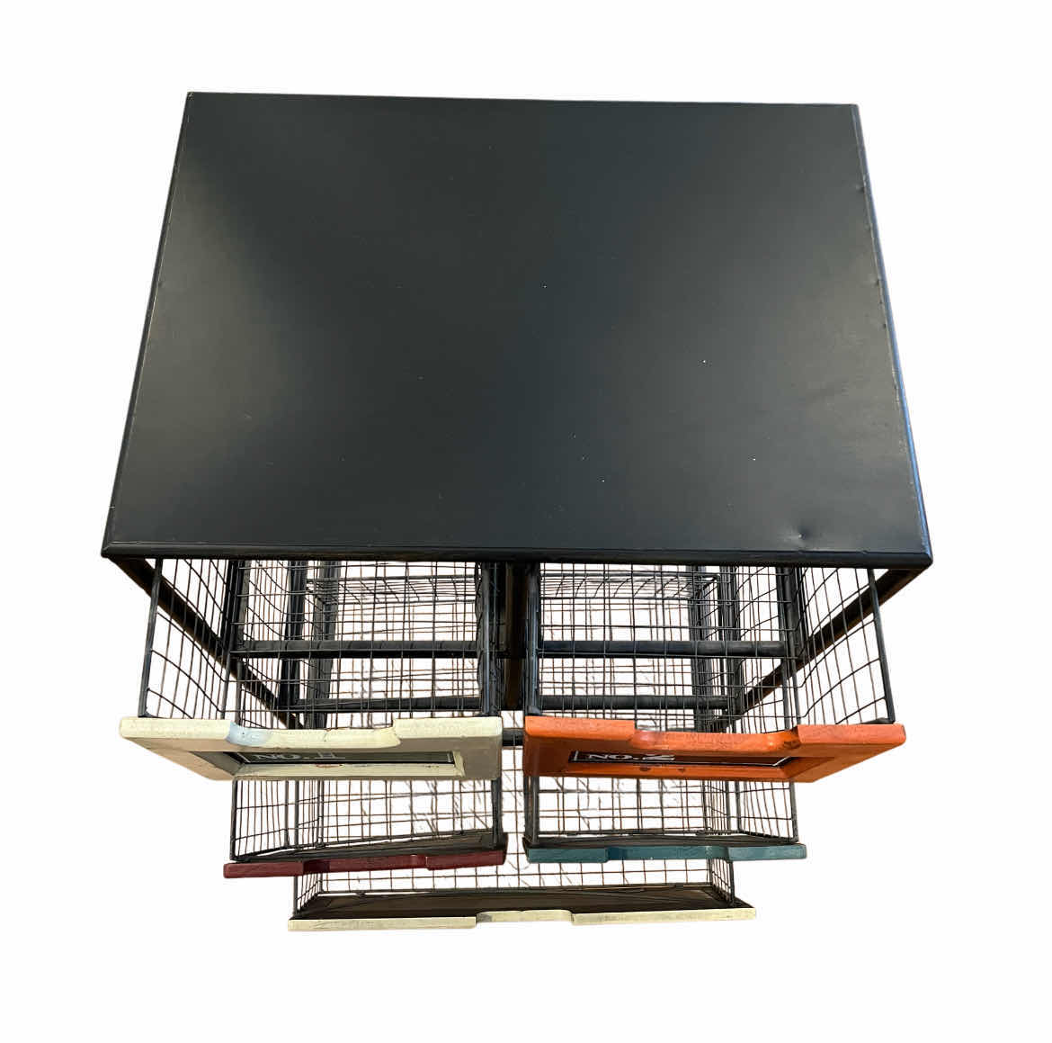 Photo 1 of NUMBERED 5 DRAWER METAL STORAGE UNIT 21” X 16” H30”