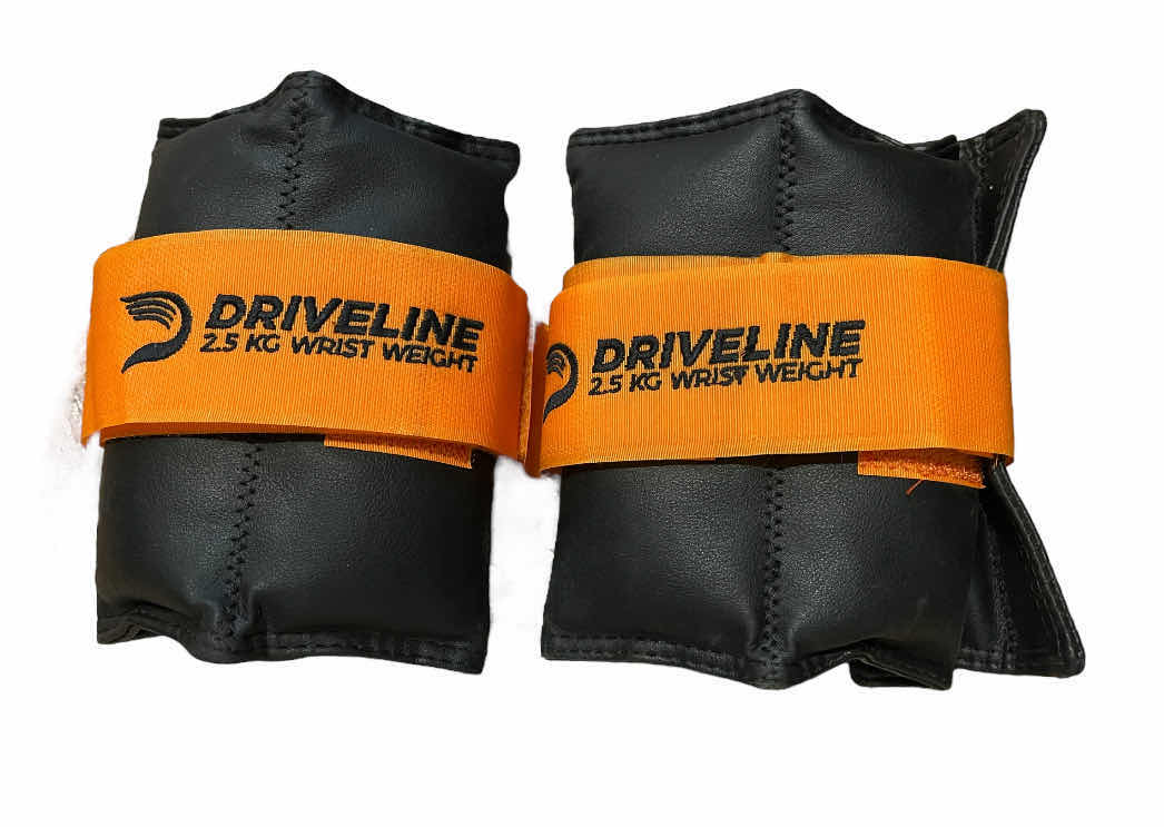 Photo 1 of NEW DRIVELINE LEATHER BASEBALL WRIST WEIGHTS (2)
