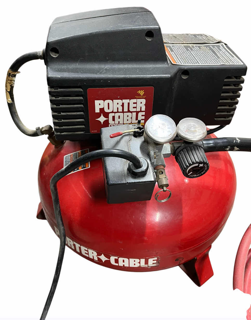 Photo 1 of PORTER CABLE 2HP 6GAL AIR COMPRESSOR MODEL CF2600