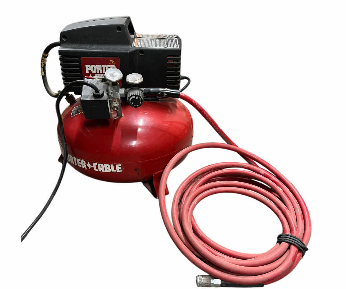 Photo 1 of PORTER CABLE 2HP 6GAL AIR COMPRESSOR MODEL CF2600