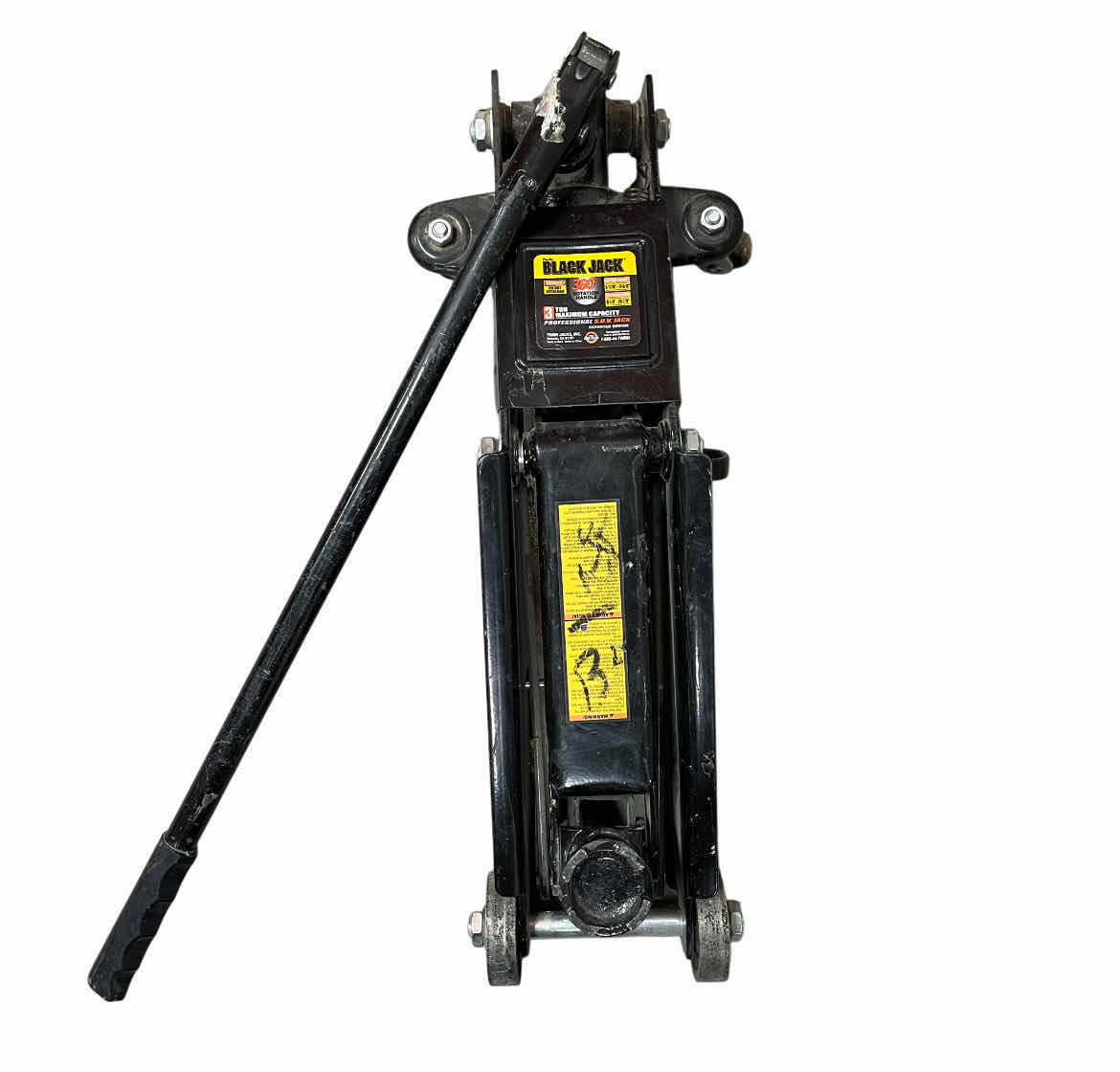 Photo 2 of TORIN BLACK JACK HEAVY-DUTY 360 ROTATION 3 TON FLOOR JACK MODEL