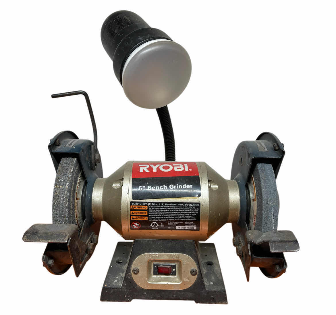 Photo 1 of RYOBI 6” BENCH GRINDER MODEL BGH615