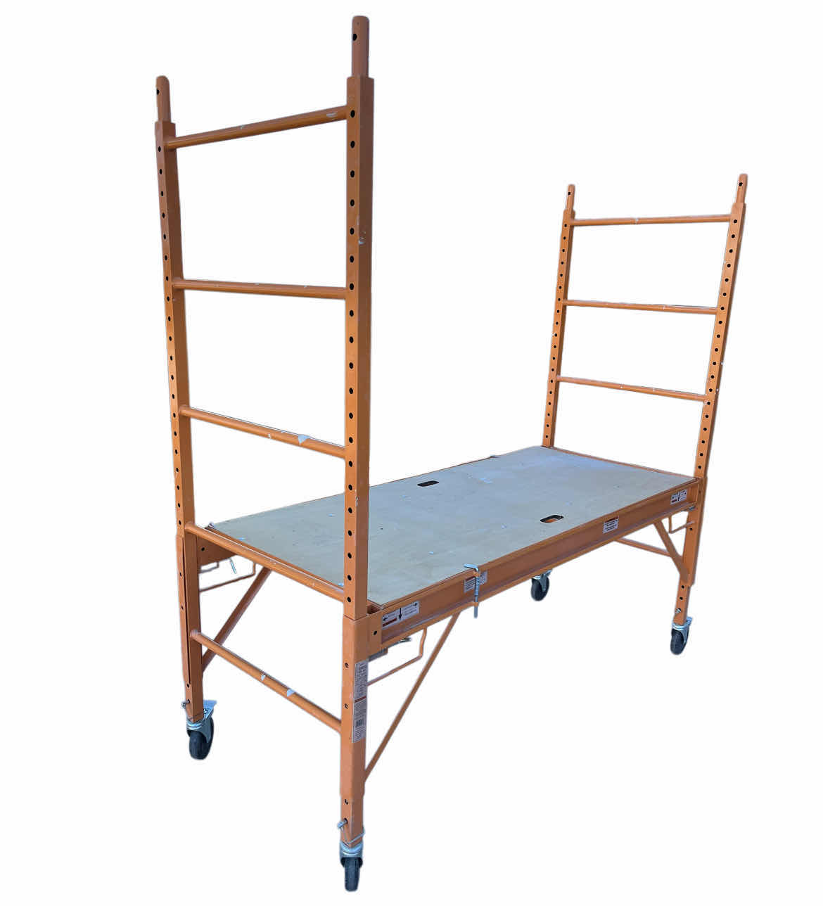 Photo 1 of PRO-SERIES MULTI-PURPOSE 1000LB CAP DRYWALL BAKER SCAFFOLDING 6’ X 6’ H2.4’