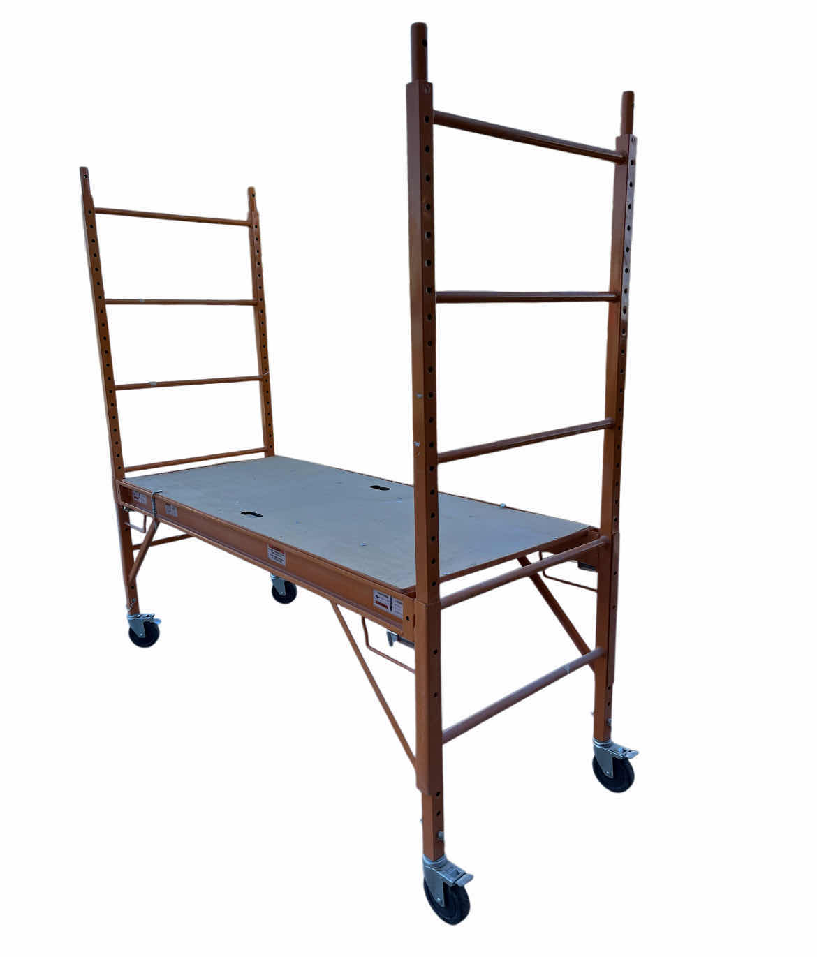 Photo 1 of PRO-SERIES MULTI-PURPOSE 1000LB CAP DRYWALL BAKER SCAFFOLDING 6’ X 6’ H2.4’