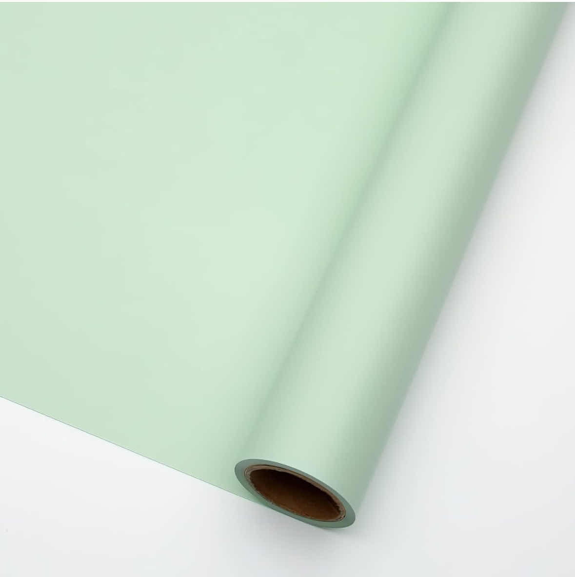 Photo 1 of KIMHOME KOREAN RETRO PACKAGING, WATERPROOF FLOWER BOUQUET WRAPPING ROLL 23.6” X 32.8’ (LIGHT BEAN GREEN)